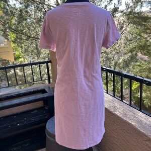 Universal Thread Pink Short Sleeve T-Shirt Dress